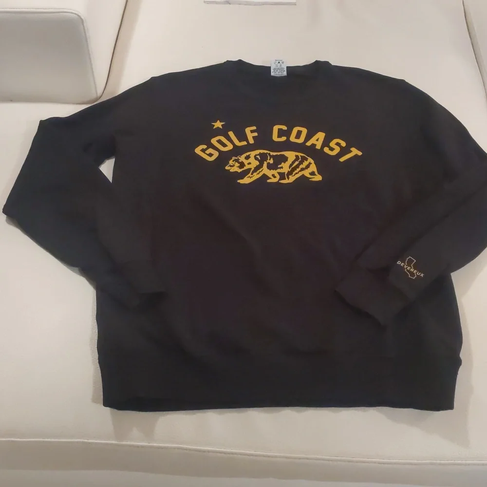 California Golf Coast Black Sweatshirt - Picture 2 of 3